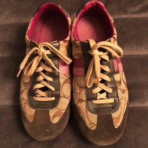 Coach signature sneakers*SOLD*
